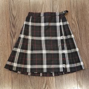 Plaid Pleated Kilt